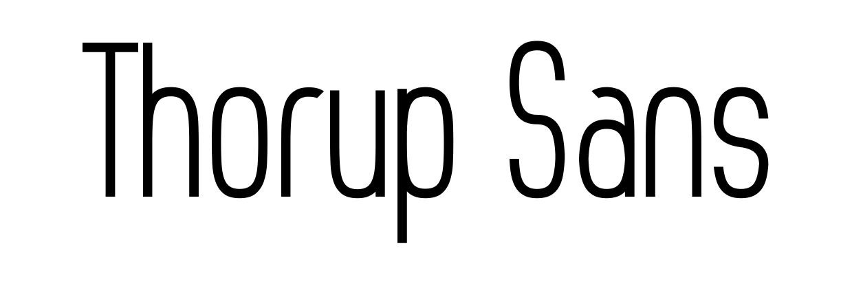 Thorup Sans